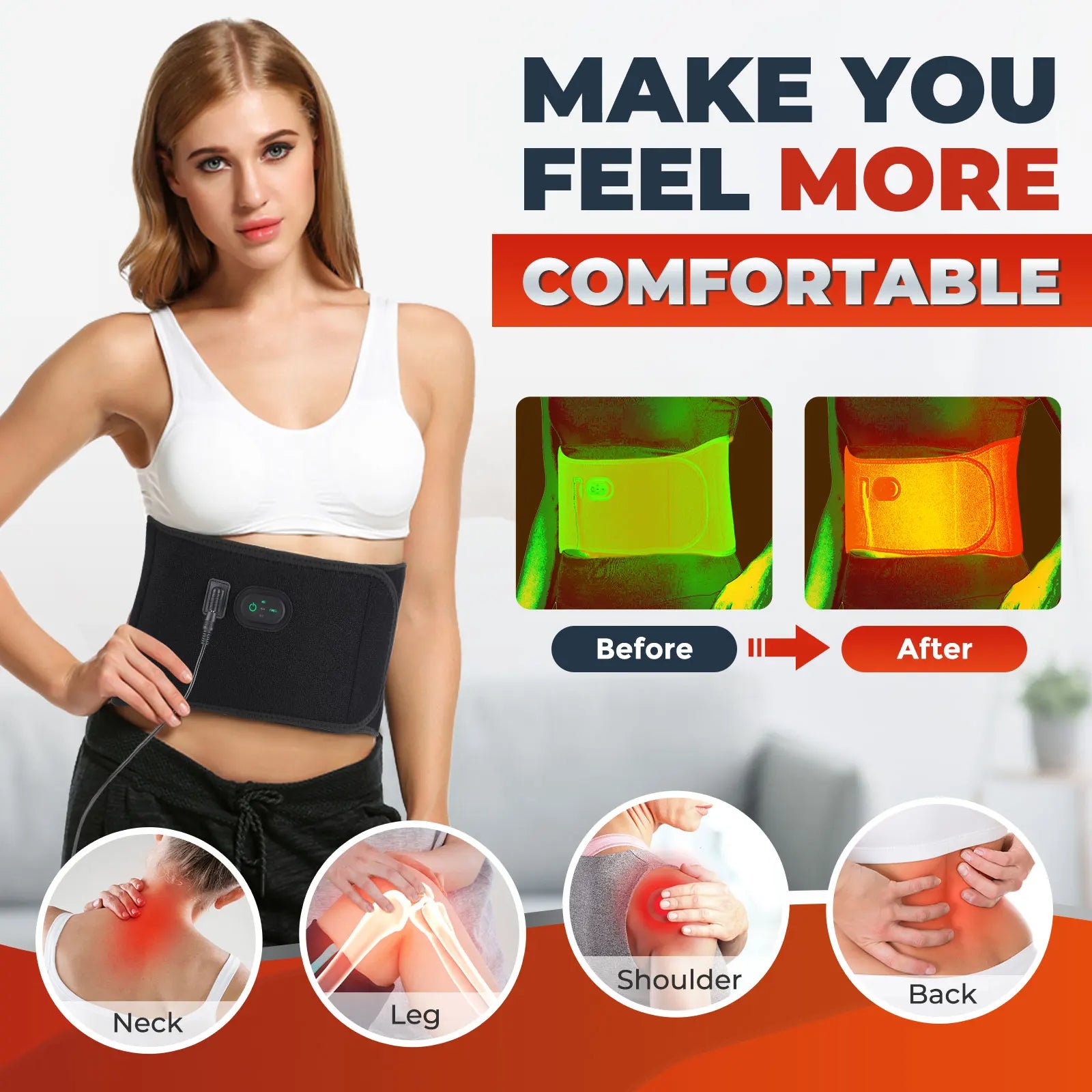 GlimxPulse™ – BackPain & Slimming Red Light Therapy